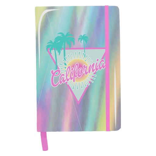 A5 BEUNIQ BARBIE CALIFORNIA HOLOGRAPHIC NOTEBOOK