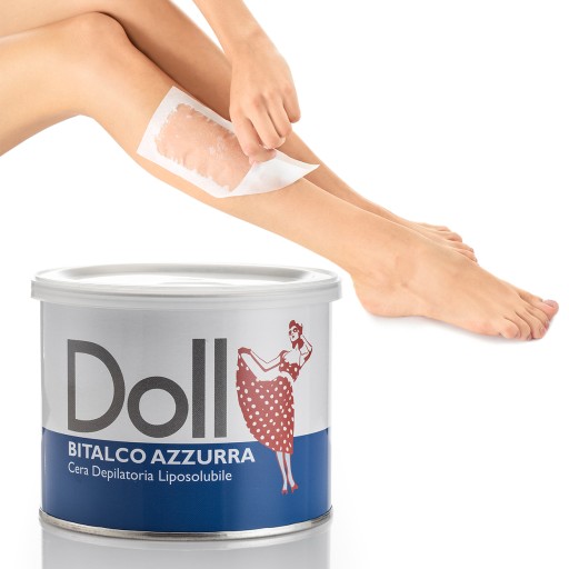 DOLL Xanitalia Depilačný vosk na odstraňovanie chĺpkov v dóze BITALCO 400 ml