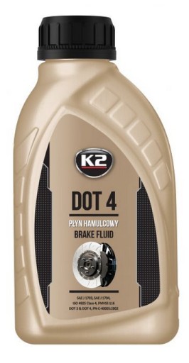 K2 DOT-4 BRZDOVÁ KVAPALINA 500ML