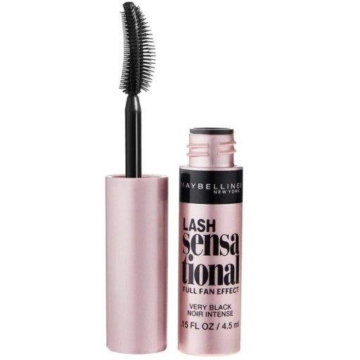 Maybelline Lash Sensational / Mini verzia 4,5 ml. VEĽMI ČIERNA / NOIR