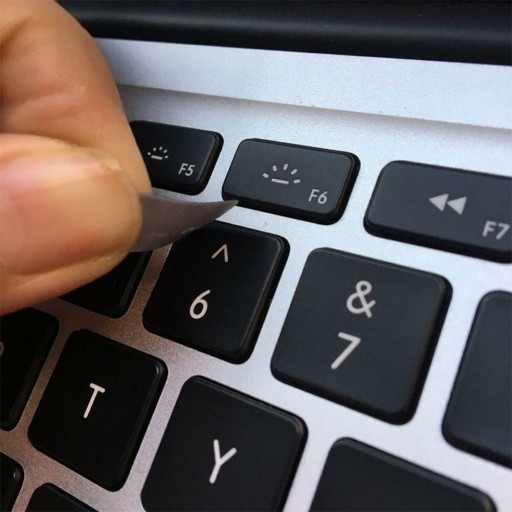 QWERTY NÁLEPKY UKRAJINSKÉ PÍSMENA NÁLEPKY NA KLÁVESNICA PRENOSNÝCH PC