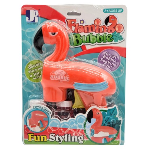 BUBBLE GUN FLAMING RUŽOVÁ + DVE TEKUTINY