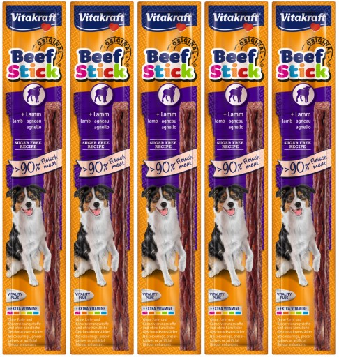VITAKRAFT HOVÄDZIA TYČKA LAMB 12G 5x1KS