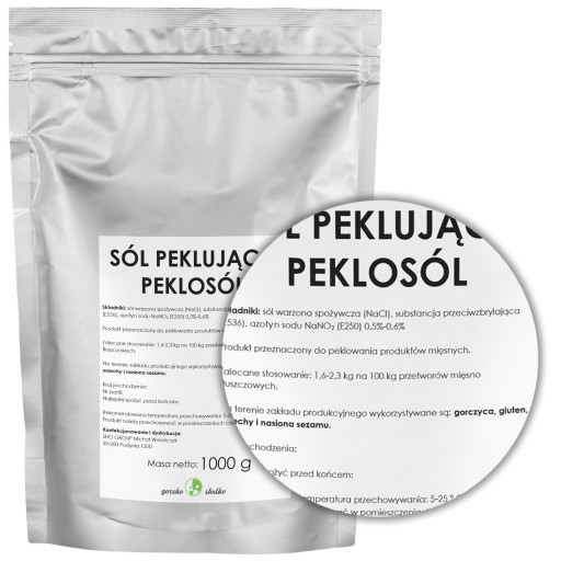 CURNING SOĽ, kypriaci soľ na mäso, kypriaci soľ, 1kg