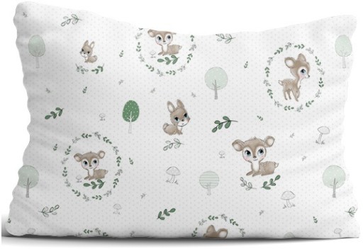 OBLIEK NA VANKÚŠ 40x60 cm BAVLNA 100% JASIEK BABYMAM Zips