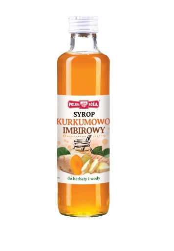Kurkuma-zázvorový sirup 250ml POĽSKÁ RUŽA