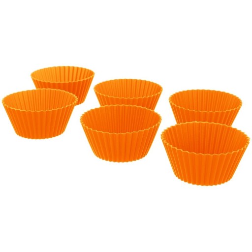 6x SILIKONOVÁ forma na muffiny a cupcaky
