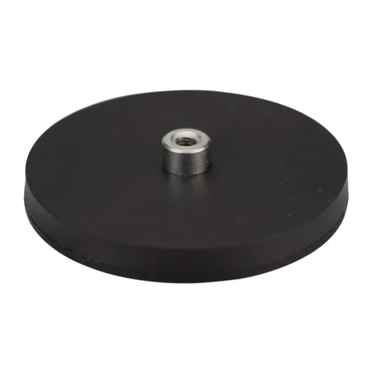 MAGNETICKÝ DRŽIAK M4 ZÁVIT GUMOVÉ POUZDRO 43x6 mm