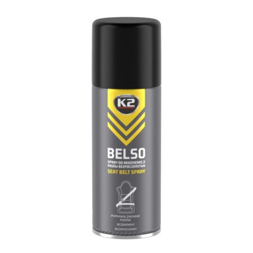 K2 BELSO SPRAY ČISTIČ NA STAROSTLIVOSŤ NA BEZPEČNOSTNÉ PÁSY 400ML