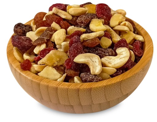 Sušené ovocie a orechy MIX - MIX sušeného ovocia a orechov - 500g - MIGOgroup