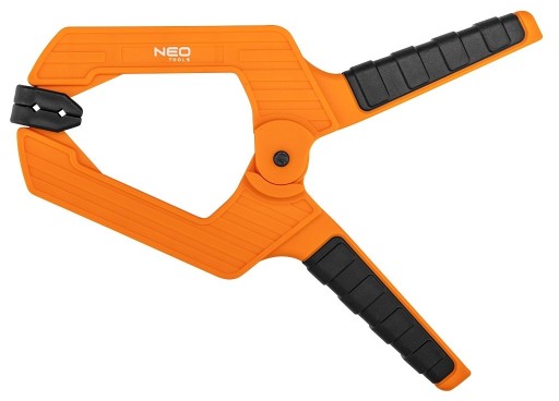NEO Ťažká pružinová tesárska svorka 100 mm