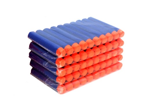 100 BRÚLENÝCH BOTÍČEK PRE NERF ELITE NSTRIKE LAUNCHER