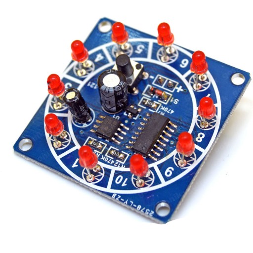 LED elektronické koleso šťastia - pre svojpomocnú montáž