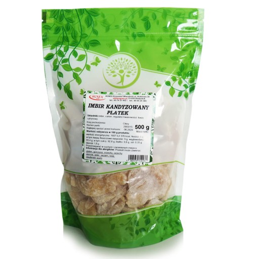 Vločky kandizovaného zázvoru 500g, prirodzená odolnosť