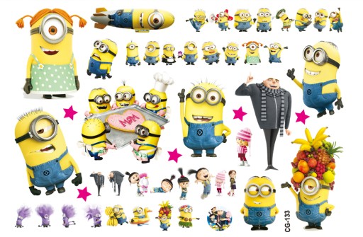 Odnímateľné tetovanie pre deti MINIONS CG133