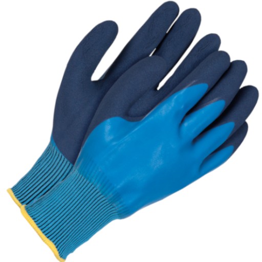 Pracovné rukavice OX-DEEPON®, LATEXOVÝ POVRCH, veľkosť 9