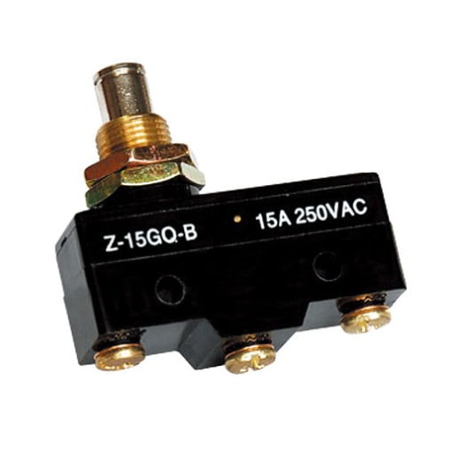 Mikrospínač koncového spínača s kolíkom Z-15GQ-B (15A; IP40)