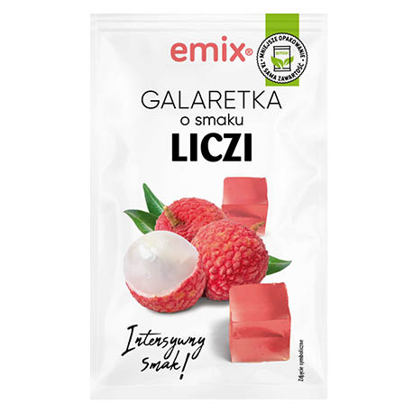 Želé s príchuťou liči 75g EMIX