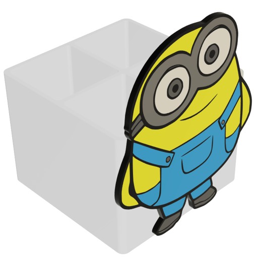 MINIONK BOB MINIONS organizér na pastelky STOLNÝ KONTAJNER PRE DIEŤA