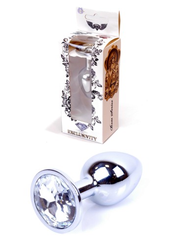 Plug-Jewellery Silver PLUG-Clear