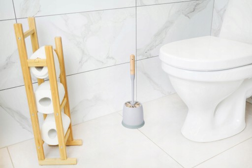 Súprava WC BRUSH, bambus, WC kefa, bambusová rukoväť