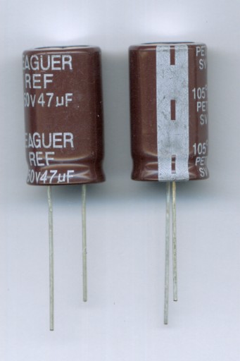 47uF 450V 47 µF 450 V DLHÁ ŽIVOTNOSŤ (2 KS) ELEKTROLYTICKÝ KONDENZÁTOR
