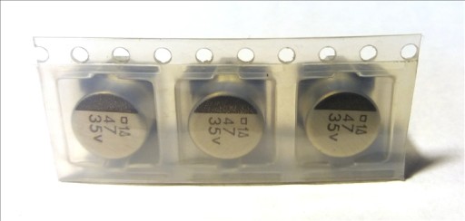 Kondenzátor 47uF 35V SMD x10 Výpredaj LACNO!!!