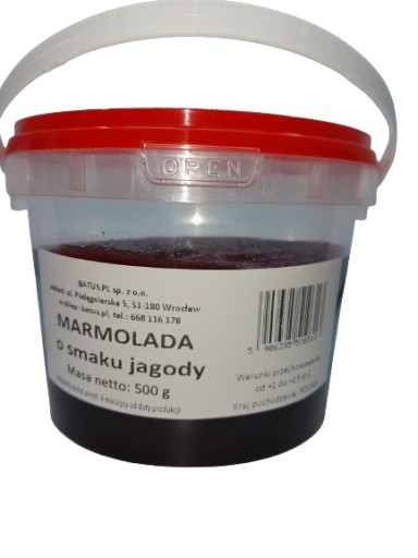 Marmeláda s čučoriedkovou príchuťou 500 g