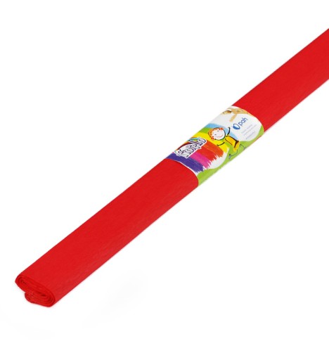 FIORELLO krčený hodvábny papier červený 200x50