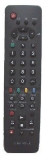 Diaľkové ovládanie pre Panasonic EUR511300 HQ ako EUR511310 fv