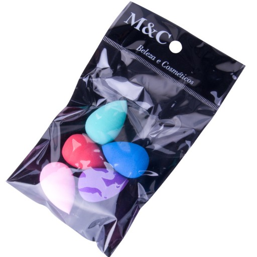 MINI Latexové hubky na korektor očných tieňov, 5 kusov