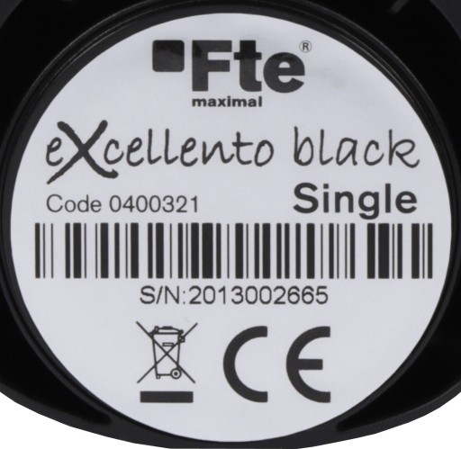 Satelitný konvertor SINGLE Fte eXcellento Black