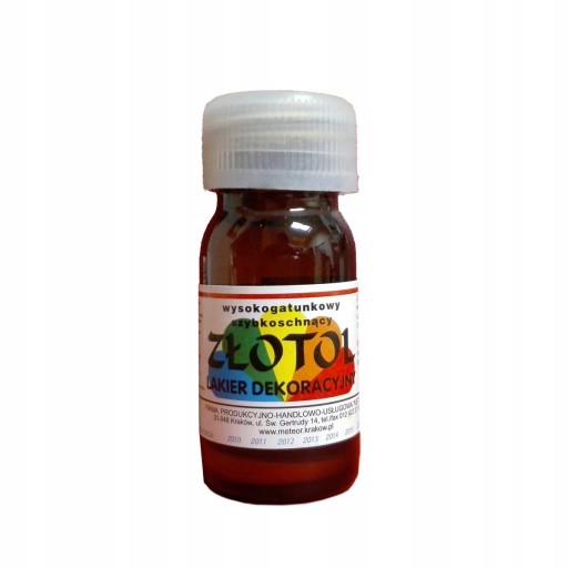 Złotol Dekoračný lak zlatý 40ml