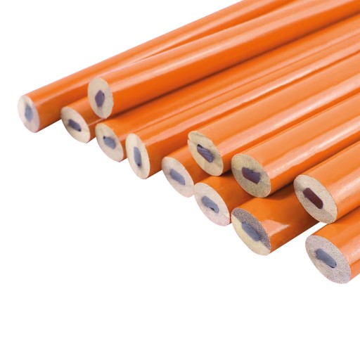 STAVEBNÁ ceruzka 18cm tesárska murovacia technická sada x12