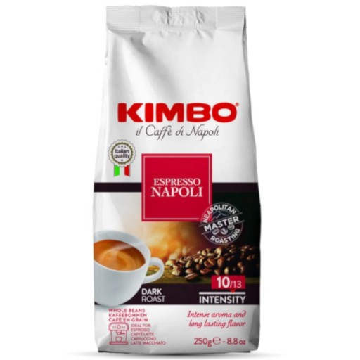 KIMBO Espresso Napoli arabica zrnková káva 250g