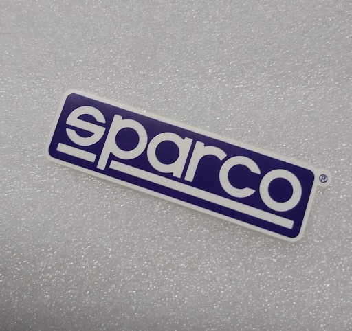 NÁLEPKA S LOGOM SPARCO 8,9 x 2,5 cm