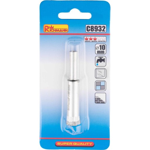 OTVOROVÁ PÍLA DIAMANTOVÁ VŔTAČKA 10MM RICHMANN C8932