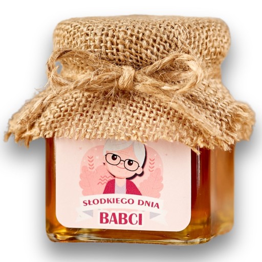 Darček ku dňu starej mamy Dóza na med dedko s medom 120 ml