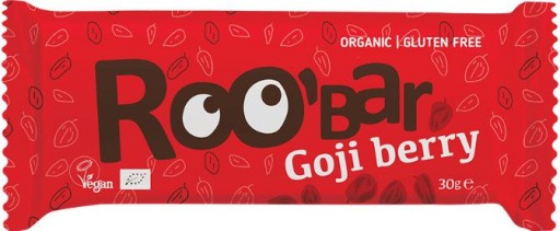 BIO Tyčinka OVOCIE RAW ORECHY GOJI BOBULE 30g VEGAN