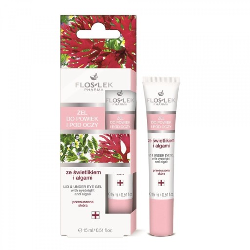 Gél na očné viečka a oči so svetlíkom a riasami 15 ml - Floslek