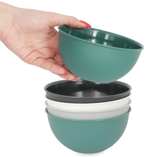 Plastová kuchynská miska na šalát 500 ml krém