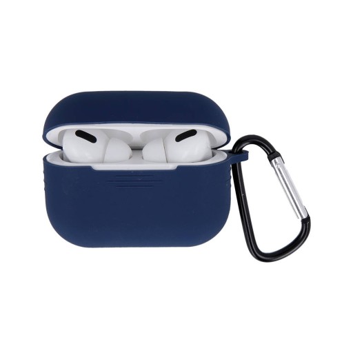 Puzdro na Airpods 3, námornícka modrá, s háčikom