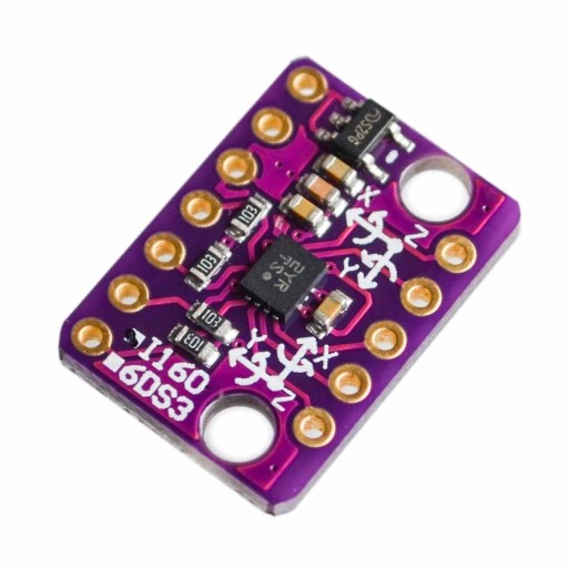 Akcelerometer gyroskop 6-osový GY-BMI160 I2C 3V-5V