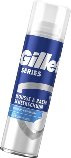 GILLETTE Pena na holenie Series Moisturizing 250 ml