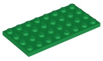 LEGO 3035 TANIER 4x8 zelený NOVINKA (5g)