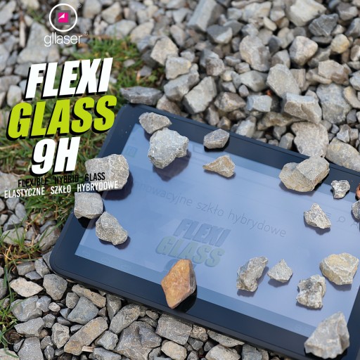 Hybridné sklo Glaser FlexiGlass 9H pre Modecom FreeWAY CX 5.0 / nerozbije sa!
