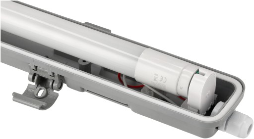 HERMETICKÉ SVIETIDLÁ PRE T8 LED SÚŤAŽNÉ LAMPY 1x60CM, VODEODOLNÉ DO GARÁŽE