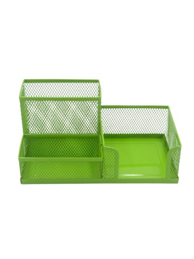 Pen&GO Organizér na pero na stôl sieťovaný box na náradie PG9058 Lime