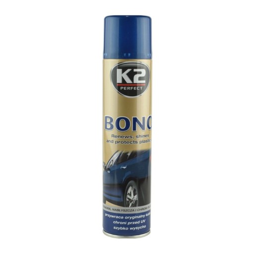 K2 BONO ČISTIČ A LESK NA PLASTY 300 ML