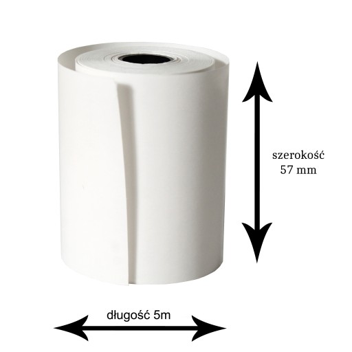 Termopapier, VALCE 57mm x 5m